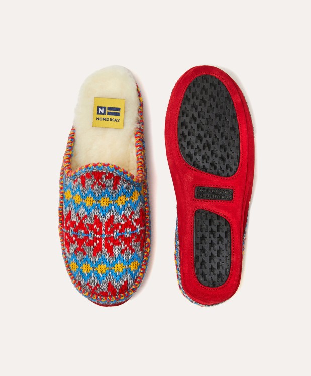 nordikas ZAPATILLAS DE CASA MUJER FORMIGAL ROJO Ofertas especiales