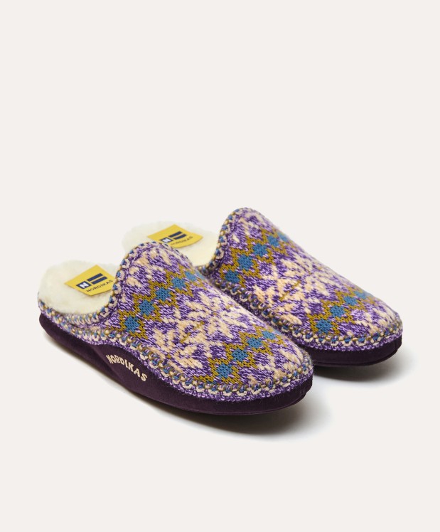 nordikas ZAPATILLAS DE CASA MUJER FORMIGAL PURPURA Grandes ahorros