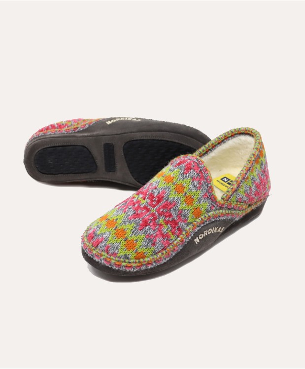 nordikas ZAPATILLAS DE CASA MUJER FORMIGAL GRIS Rebajas de fin de temporada
