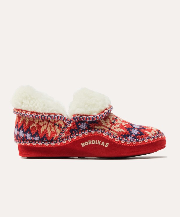 nordikas ZAPATILLAS DE CASA MUJER FORMIGAL CEREZA Precio ultrabajo