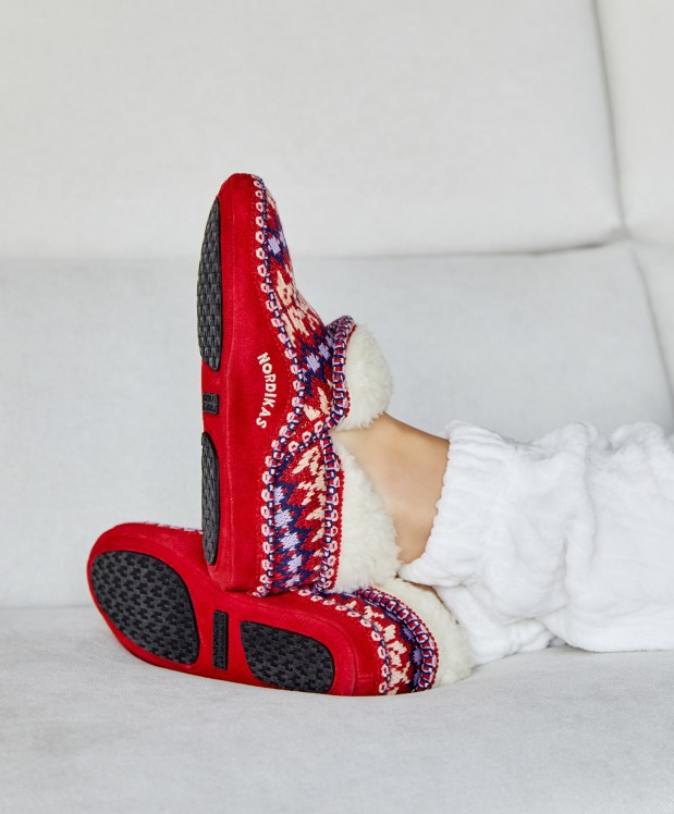 nordikas ZAPATILLAS DE CASA MUJER FORMIGAL CEREZA Precio ultrabajo