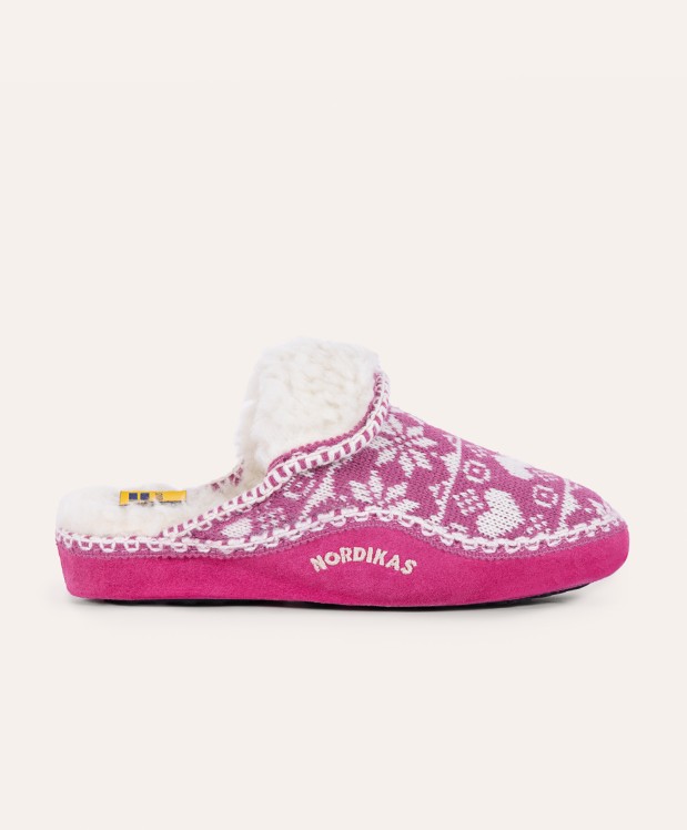 nordikas ZAPATILLAS DE CASA MUJER COPITOS FRESA 2025