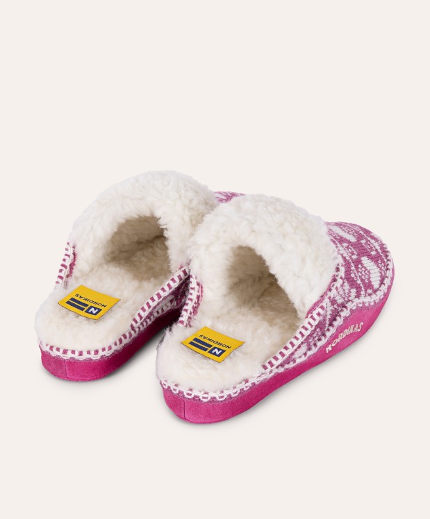 nordikas ZAPATILLAS DE CASA MUJER COPITOS FRESA 2025