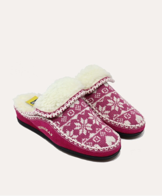 nordikas ZAPATILLAS DE CASA MUJER COPITOS FRESA Outlet