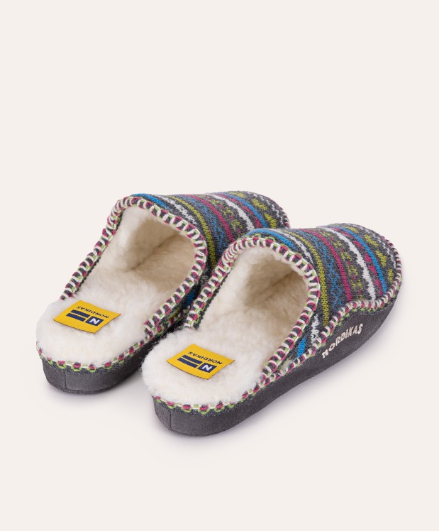 nordikas ZAPATILLAS DE CASA MUJER CANDANCHU GRIS Rebajas