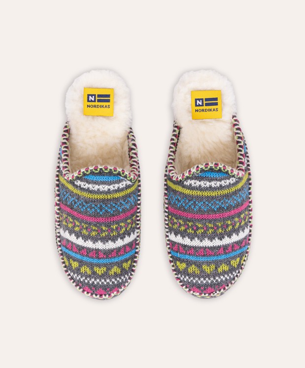 nordikas ZAPATILLAS DE CASA MUJER CANDANCHU GRIS Rebajas