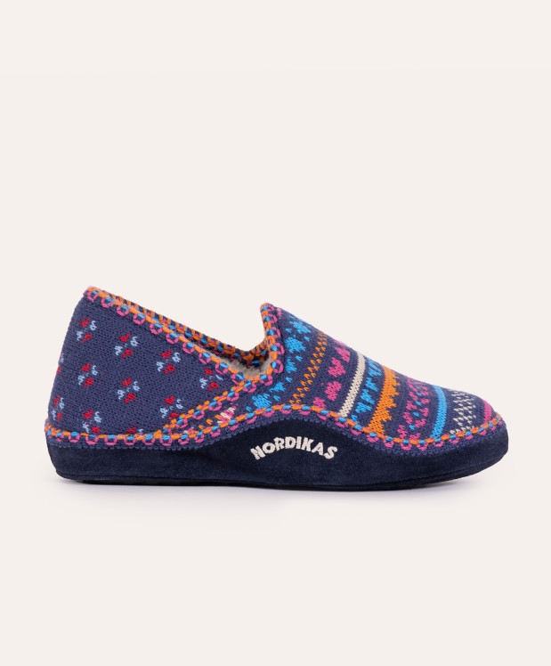 nordikas ZAPATILLAS DE CASA MUJER CANDANCHU MARINO Gran oferta