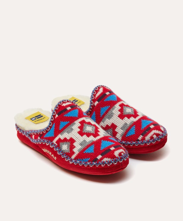nordikas ZAPATILLAS DE CASA MUJER INCA ROJO Los más vendidos