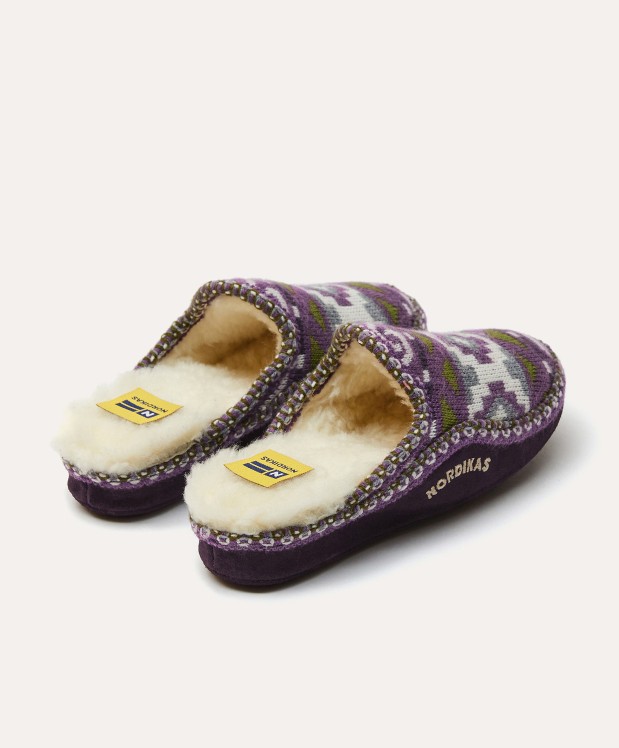 nordikas ZAPATILLAS DE CASA MUJER INCA PURPURA Ventas relámpago