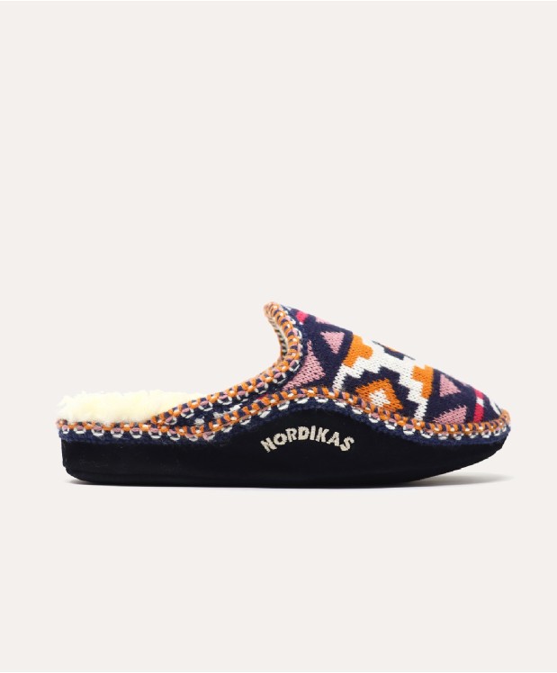 nordikas ZAPATILLAS DE CASA MUJER INCA AZUL Descuento