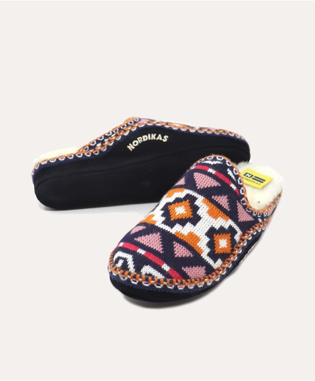 nordikas ZAPATILLAS DE CASA MUJER INCA AZUL Descuento