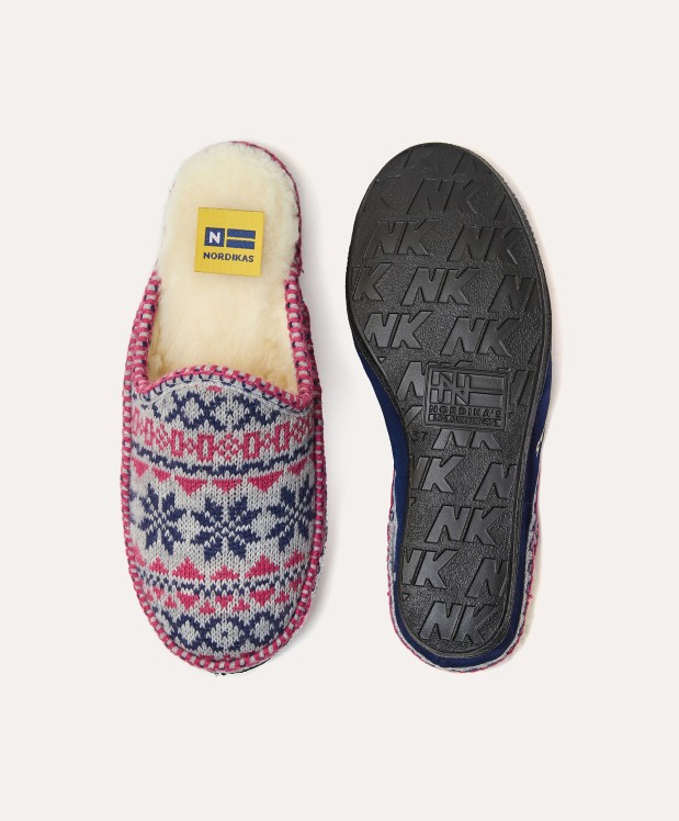 nordikas ZAPATILLAS DE CASA MUJER EDELWEIS MARINO Tienda