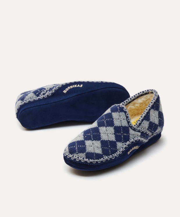 nordikas ZAPATILLAS DE CASA MUJER DAMA AZUL Mejor oferta