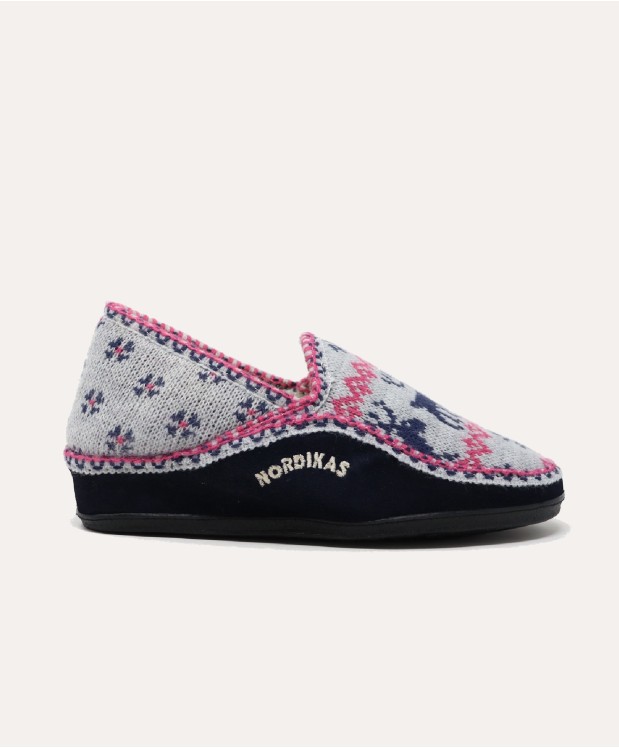 nordikas ZAPATILLAS DE CASA MUJER RENOS MARINO Rebajas top