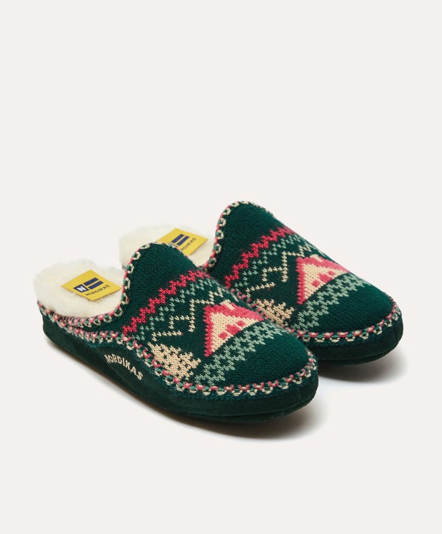nordikas ZAPATILLAS DE CASA MUJER REFUGIO VERDE BOTELLA Últimos 2 días