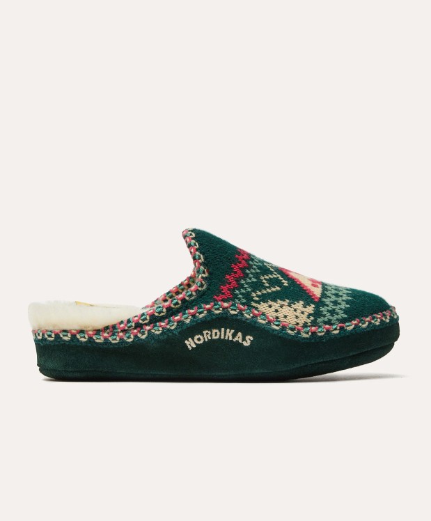 nordikas ZAPATILLAS DE CASA MUJER REFUGIO VERDE BOTELLA Últimos 2 días