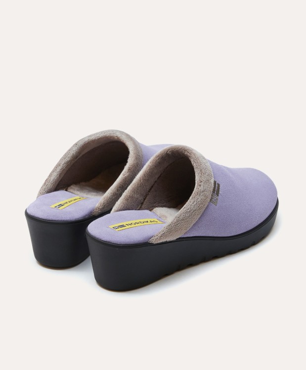 nordikas ZAPATILLAS DE CASA MUJER AFELPADO LILA Oferta especial de fábrica