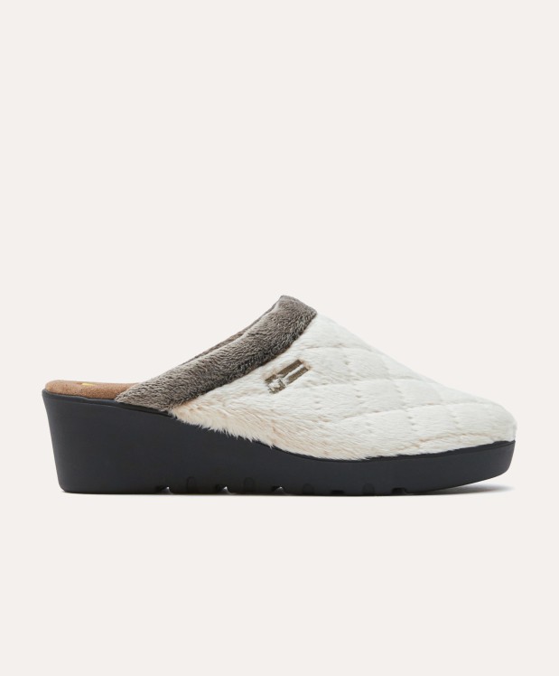 nordikas ZAPATILLAS DE CASA MUJER ALPINO BEIGE En oferta