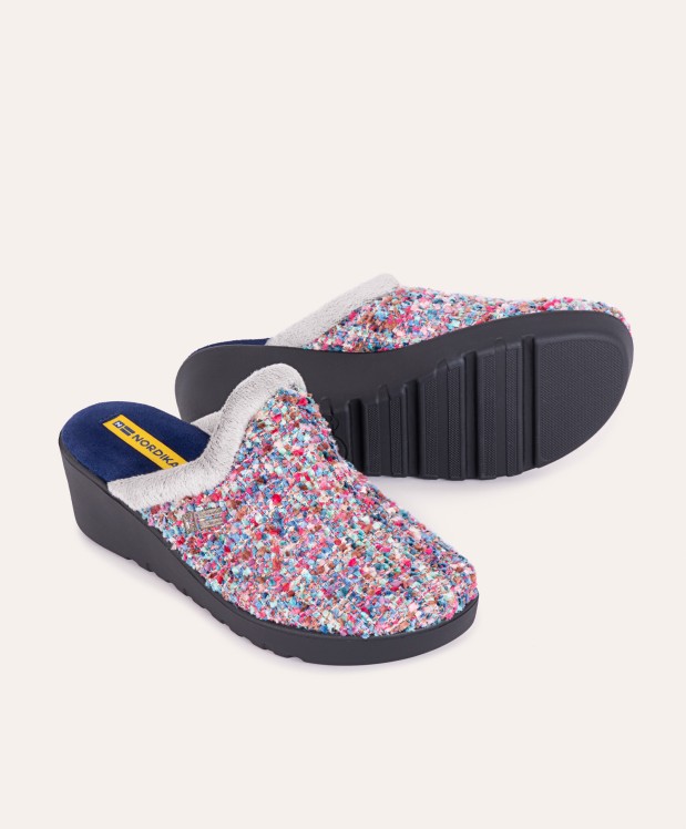 nordikas ZAPATILLAS DE CASA MUJER AVIÑON ZAFIRO Descuentos del mes