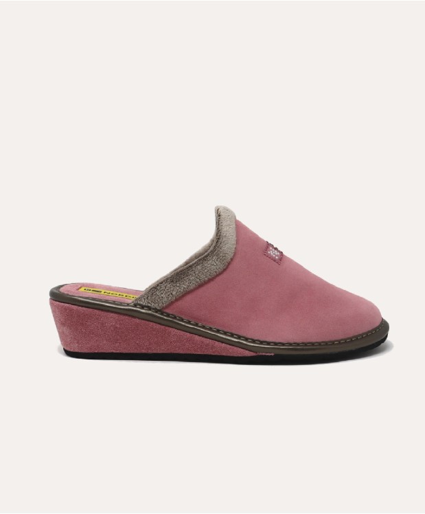 nordikas ZAPATILLAS DE CASA MUJER AFELPADO ROSA Descuento por venta flash