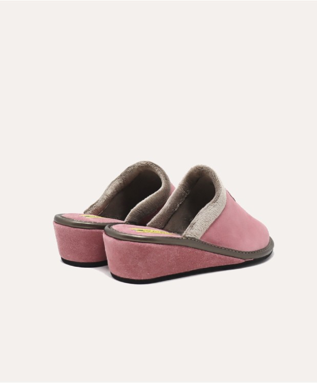 nordikas ZAPATILLAS DE CASA MUJER AFELPADO ROSA Descuento por venta flash