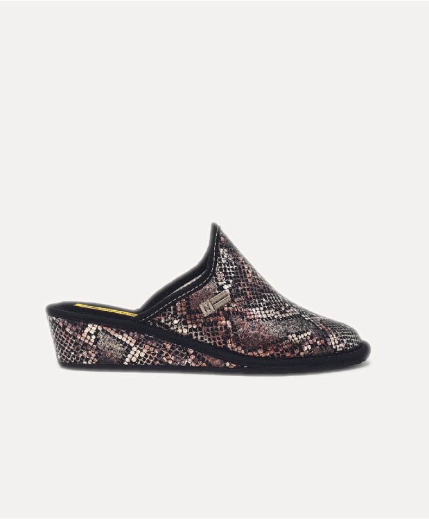 nordikas ZAPATILLAS DE CASA MUJER PITON ONYX Grandes ahorros