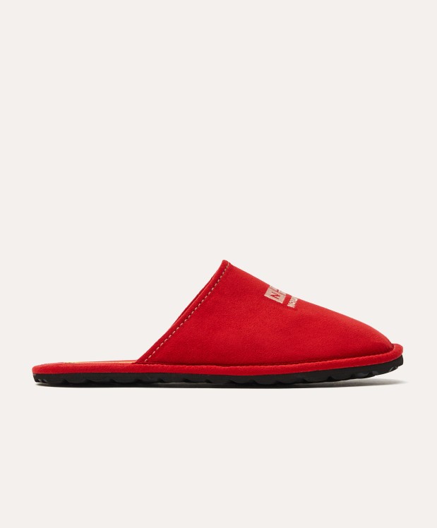nordikas ZAPATILLAS DE VIAJE MUJER MICROSUED ROJO En línea