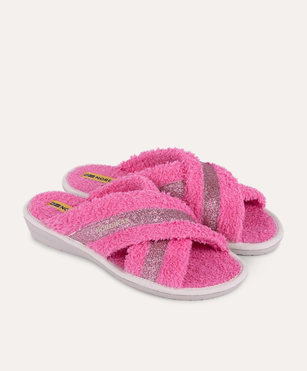 nordikas ZAPATILLAS DE CASA MUJER NUBE FRESA Rebajas baratas
