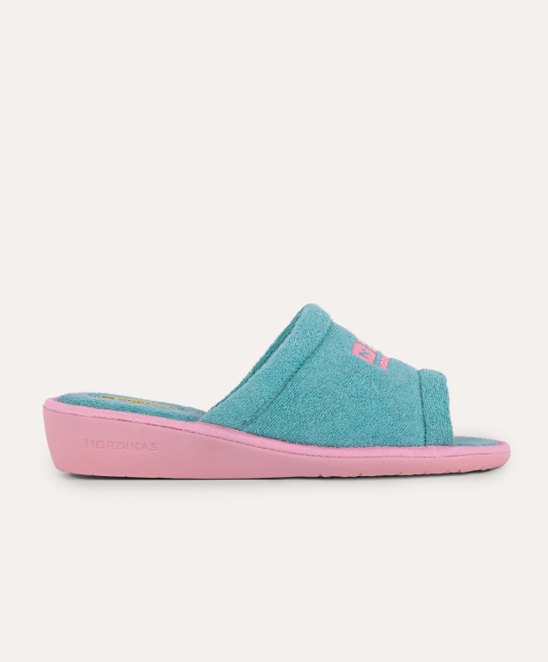 nordikas ZAPATILLAS DE CASA MUJER TOALLA VERDE Los más vendidos