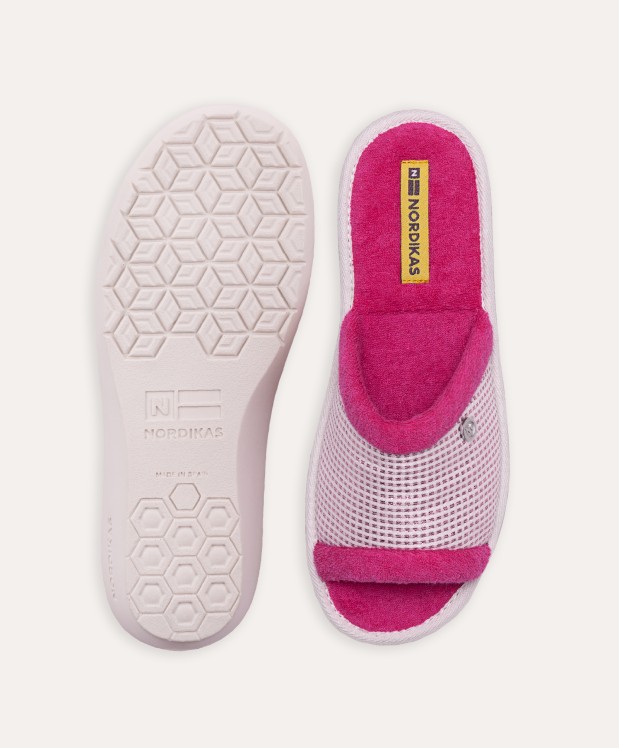 nordikas ZAPATILLAS DE CASA MUJER GLAMOUR ROSA Liquidación