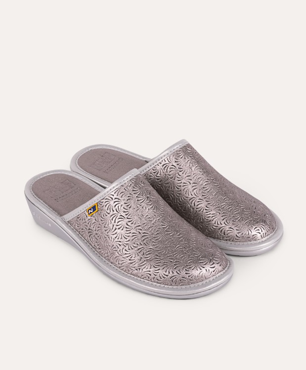 nordikas ZAPATILLAS DE CASA MUJER METALIC ONYX Envío gratis