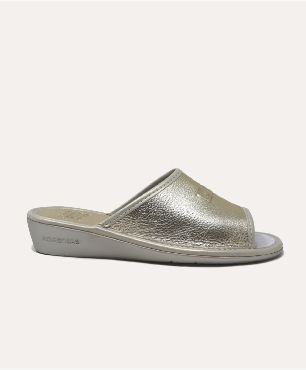 nordikas ZAPATILLAS DE CASA MUJER METALIC PLATINO Últimos 2 días