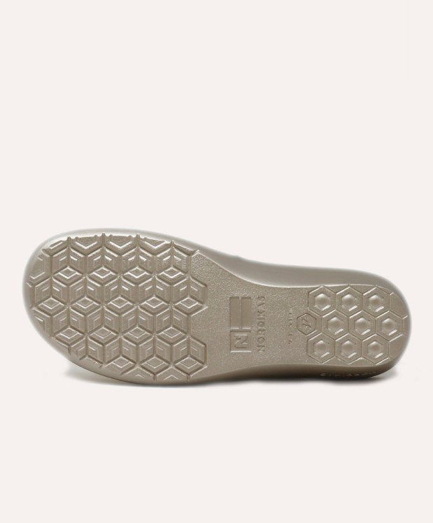 nordikas ZAPATILLAS DE CASA MUJER METALIC PLATINO Últimos 2 días