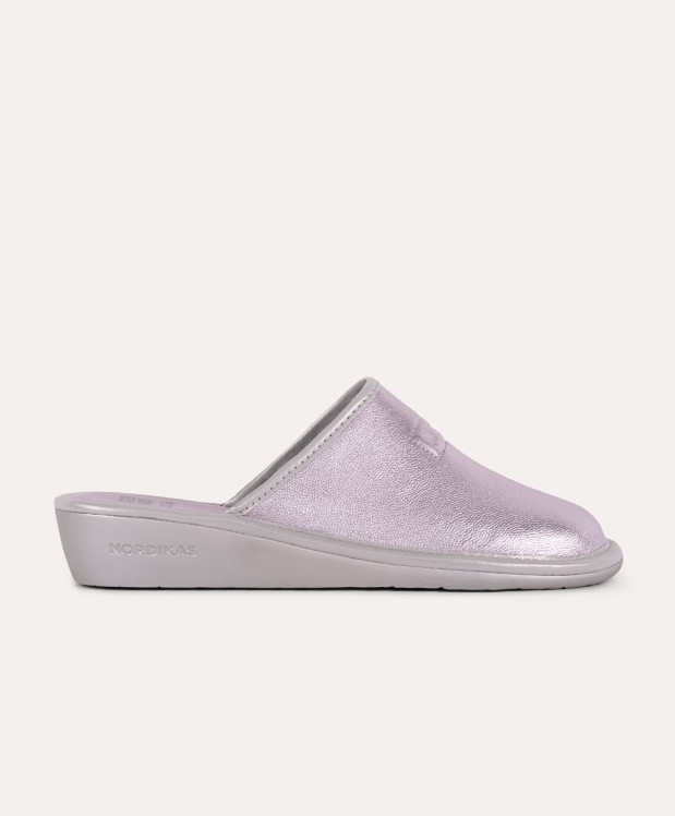 nordikas ZAPATILLAS DE CASA MUJER METALIC MALVA Precio de fábrica