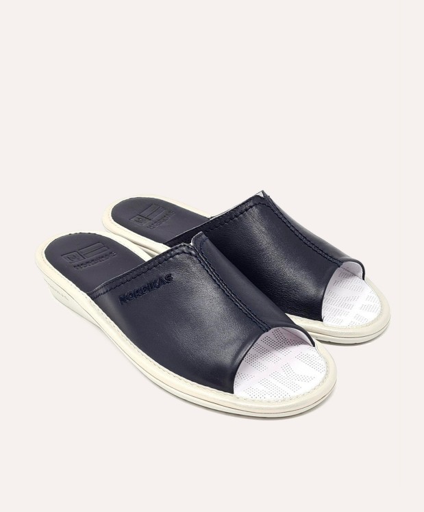 nordikas ZAPATILLAS DE CASA MUJER FLORIDA MARINO Solo queda un día