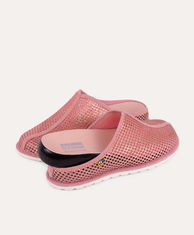 nordikas ZAPATILLAS DE CASA MUJER METALCRIS ROSA Libre de impuestos