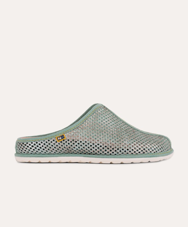 nordikas ZAPATILLAS DE CASA MUJER METALCRIS MENTA Descuentos del mes