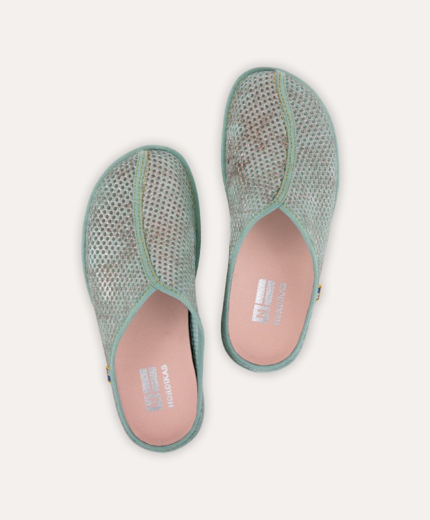 nordikas ZAPATILLAS DE CASA MUJER METALCRIS MENTA Descuentos del mes