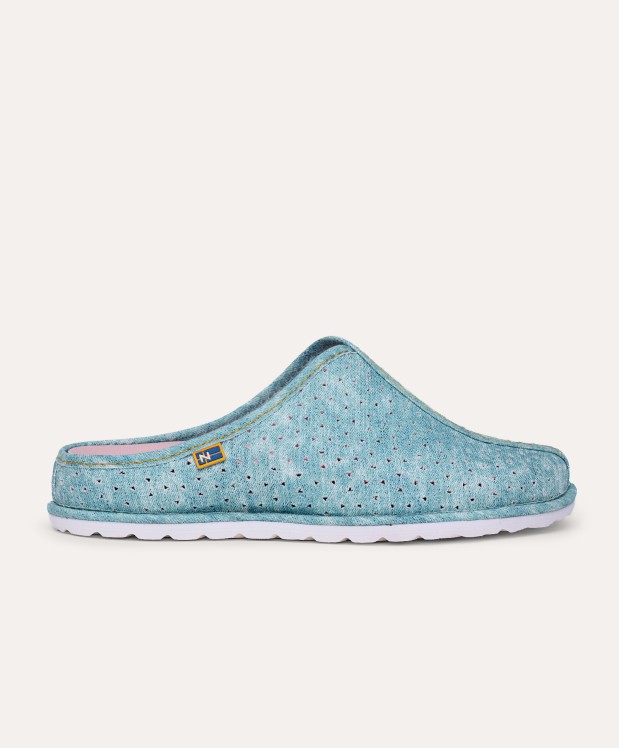 nordikas ZAPATILLAS DE CASA MUJER VAQUERO ESMERALDA Descuento por venta flash