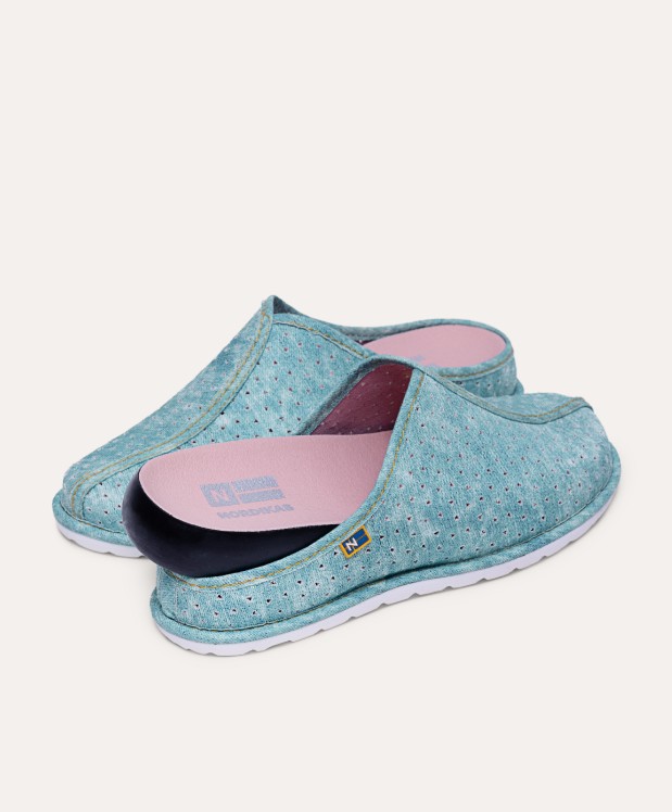 nordikas ZAPATILLAS DE CASA MUJER VAQUERO ESMERALDA Descuento por venta flash