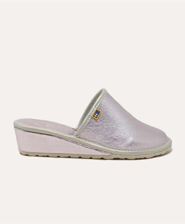 nordikas ZAPATILLAS DE CASA MUJER METALIC MALVA Grandes ahorros