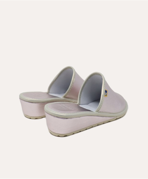 nordikas ZAPATILLAS DE CASA MUJER METALIC MALVA Grandes ahorros