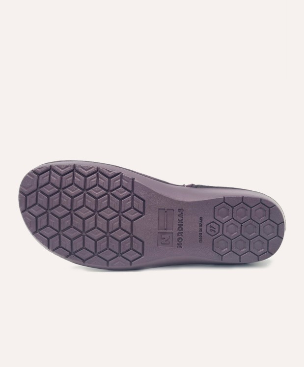 nordikas ZAPATILLAS DE CASA MUJER DUBLIN PURPURA/PURPURA Precio ultrabajo