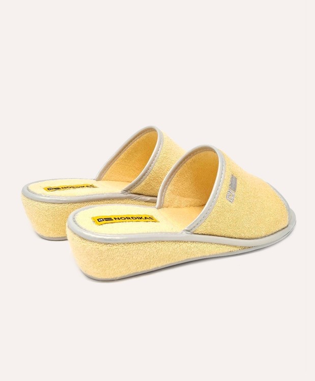 nordikas ZAPATILLAS DE CASA MUJER TOALLA LEMON Outlet