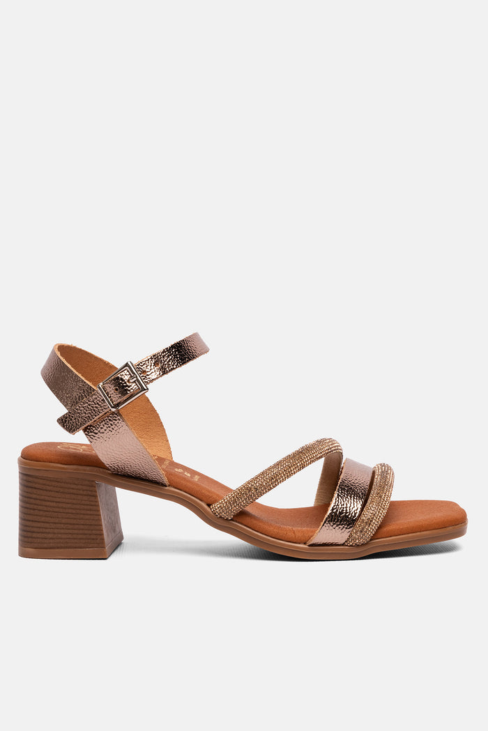 ﻿oh my sandals Sandalia Mujer Piel Olivia Cava Tienda de fábrica