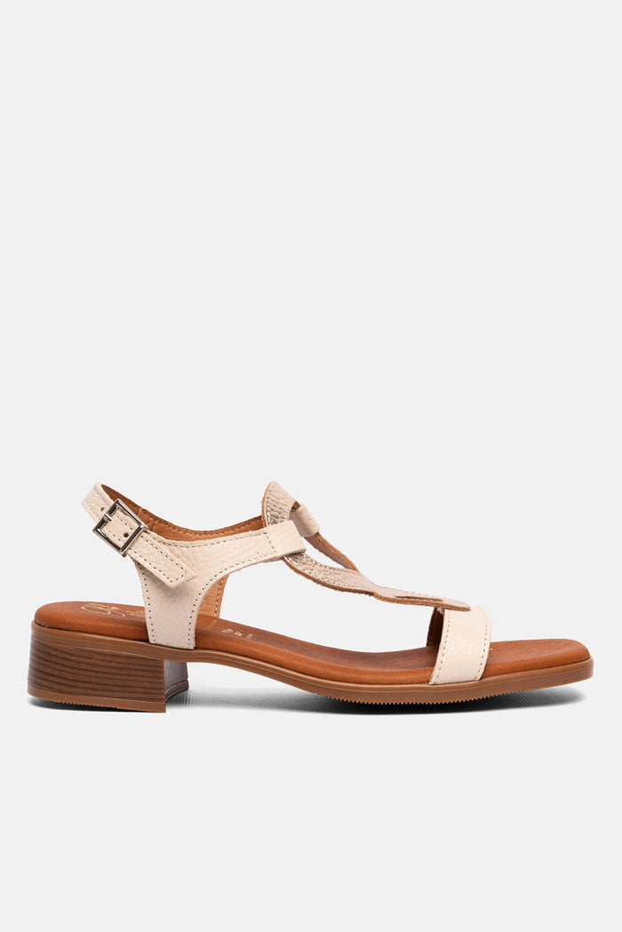 oh my sandals Sandalia Mujer Piel Leila Hielo Libre de impuestos