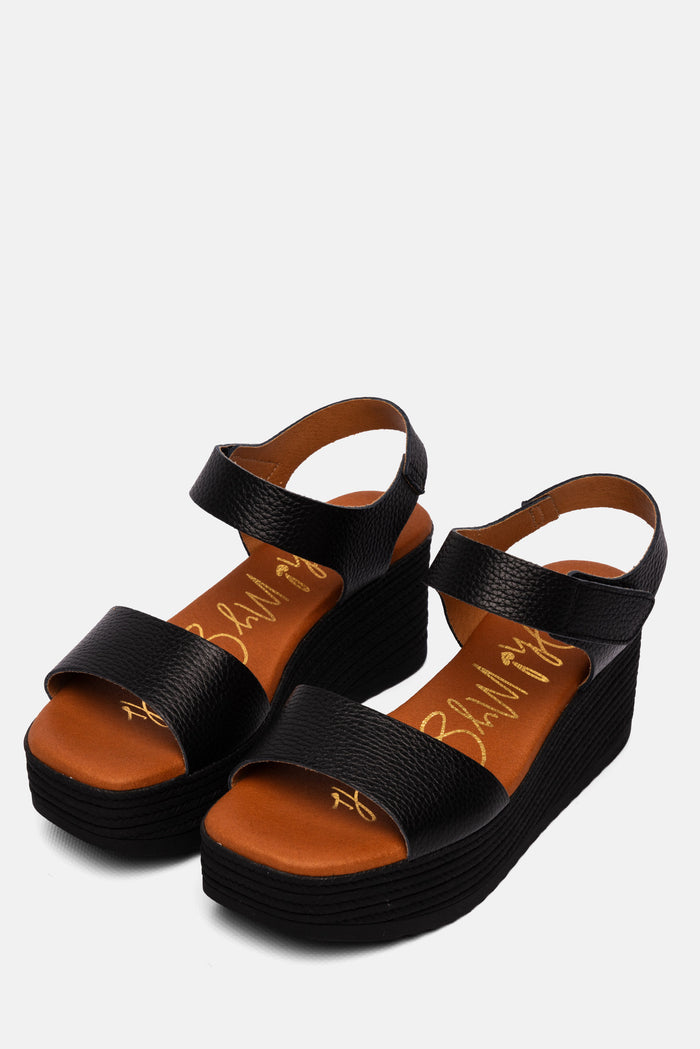 oh my sandals Sandalia Mujer Piel Zulema Negro Grandes ahorros