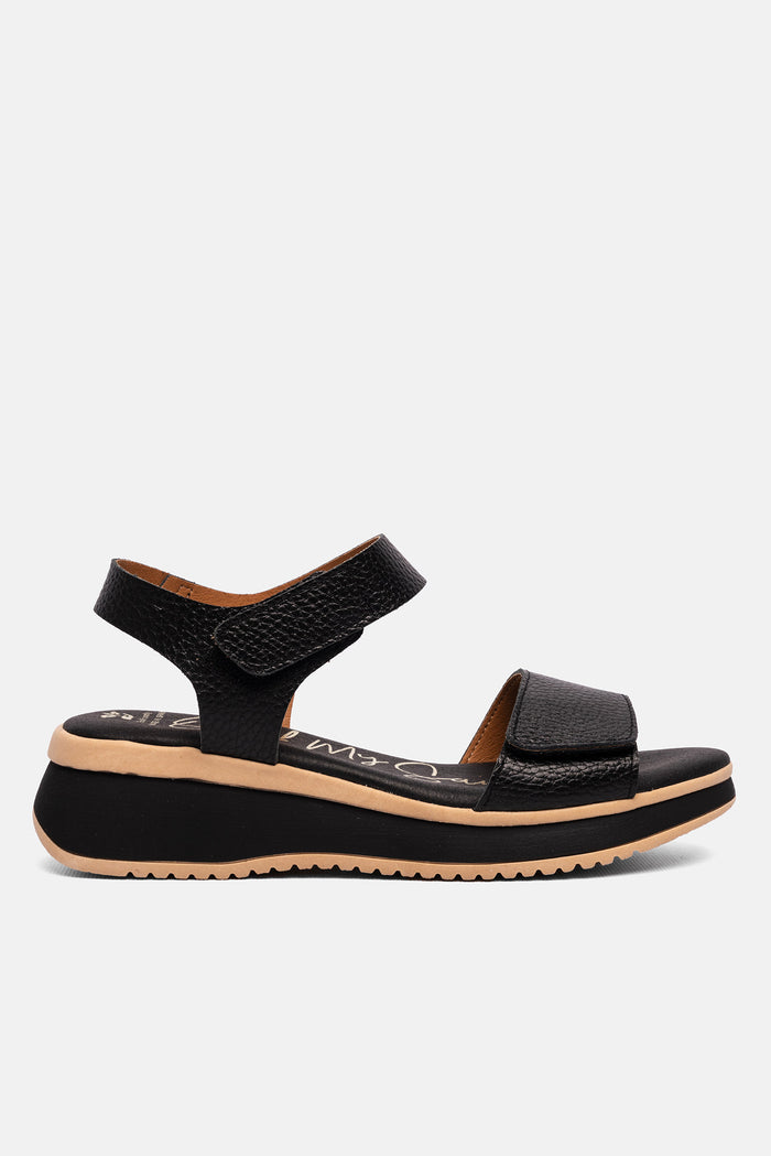oh my sandals Sandalia Mujer Piel Selene Negro Devoluciones gratuitas