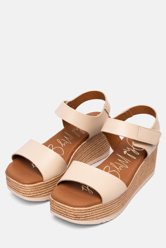 oh my sandals Sandalia Mujer Piel Zulema Hielo 2025
