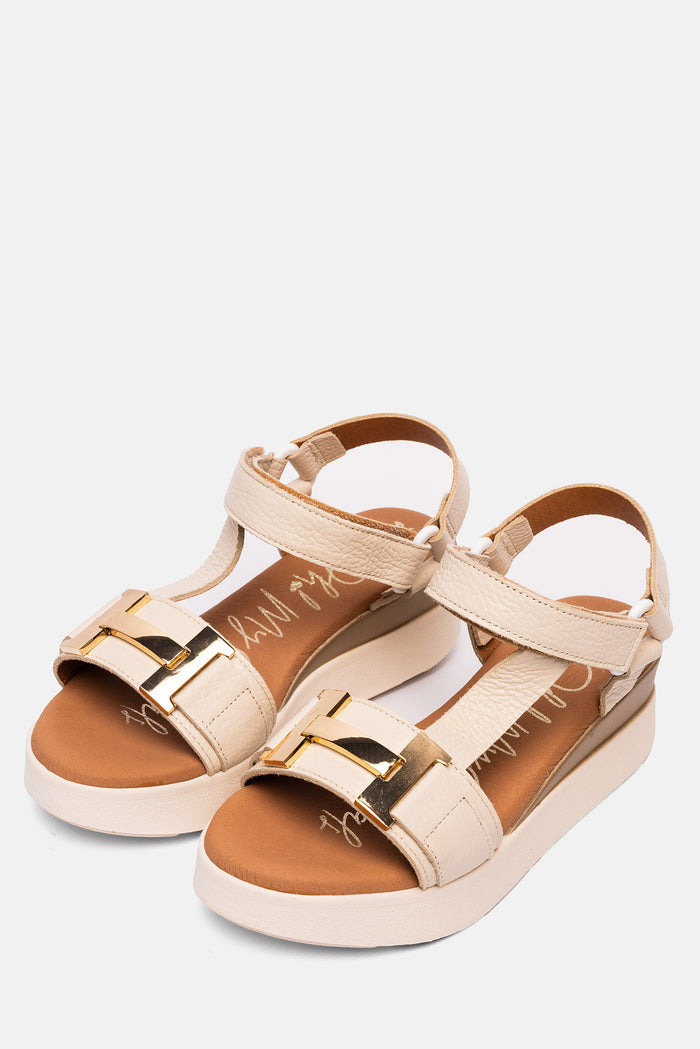 oh my sandals Sandalia Mujer Piel Vania Hielo Venta caliente